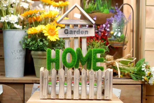 chậu hoa gổ treo tường